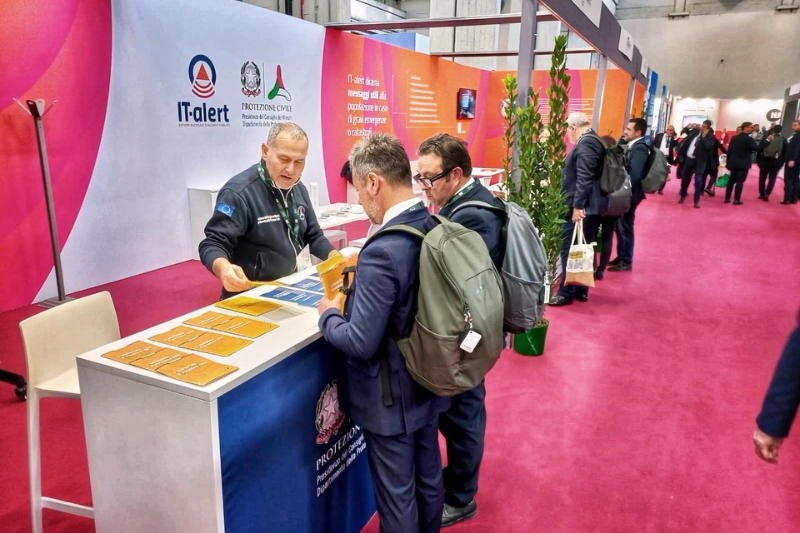 Stand IT-alert alla 41a assemblea Anci